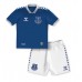 Everton Barnkläder Hemma matchtröja till baby 2023-24 Kortärmad (+ Korta byxor) Billigt